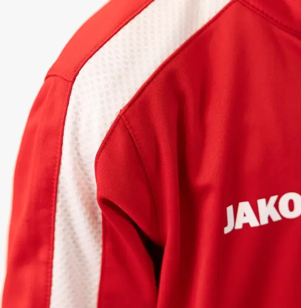 Олімпійка (мастерка) дитяча Jako POWER червоно-біла 9323-100