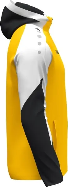 Олімпійка (мастерка) з капюшоном Jako DYNAMIC жовто-біло-чорна 6870-305