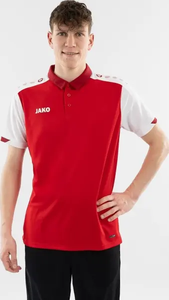 Поло Jako DYNAMIC червоно-біле 6370-114