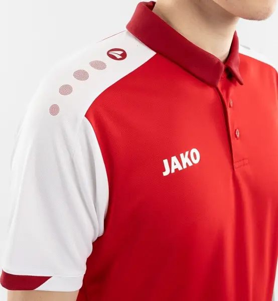 Поло Jako DYNAMIC червоно-біле 6370-114