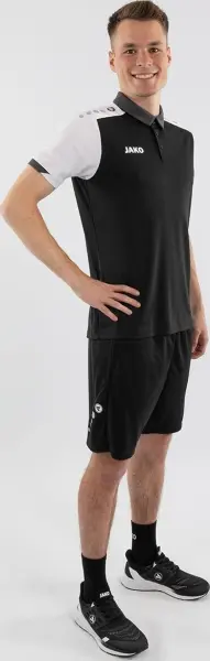 Поло Jako DYNAMIC чорно-біле 6370-826