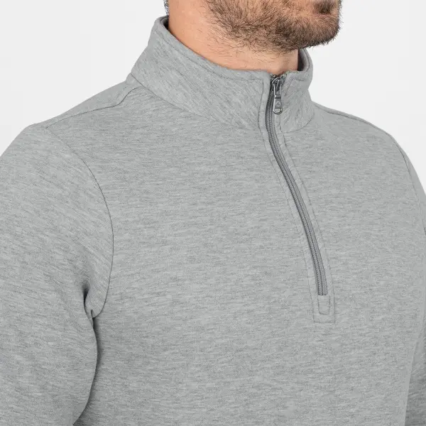 Реглан Jako ZIP TOP ORGANIC світло-сірий C8620-520