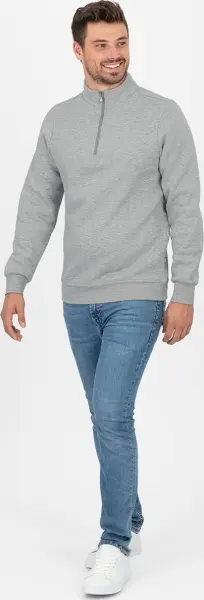 Реглан Jako ZIP TOP ORGANIC світло-сірий C8620-520
