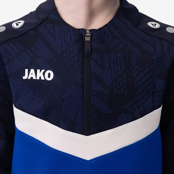 Реглан детский Jako ZIP TOP ICONIC сине-бело-темно-синий 8624-403
