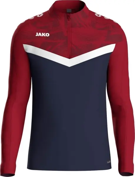 Реглан дитячий Jako ZIP TOP ICONIC темно-синьо-біло-червоний 8624-901