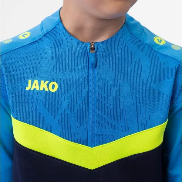 Реглан детский Jako ZIP TOP ICONIC темно-сине-желто-синий 8624-914