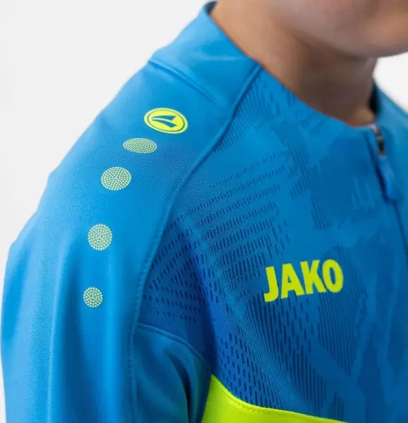 Реглан детский Jako ZIP TOP ICONIC темно-сине-желто-синий 8624-914