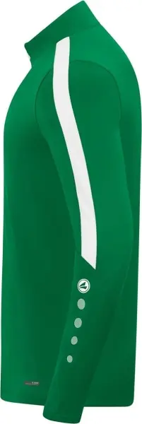 Реглан дитячий Jako ZIP TOP POWER зелено-білий 8623-200