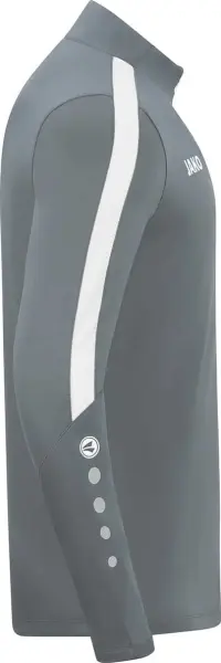 Реглан детский Jako ZIP TOP POWER серо-белый 8623-840