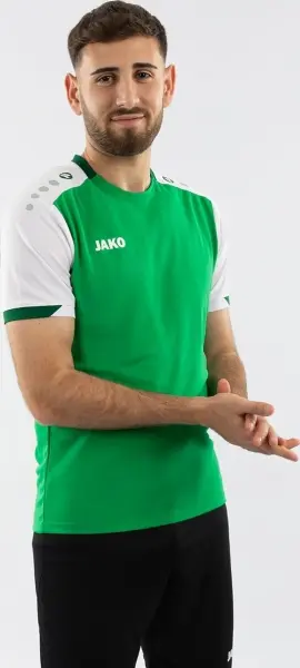 Футболка Jako DYNAMIC зелено-белая 6170-204