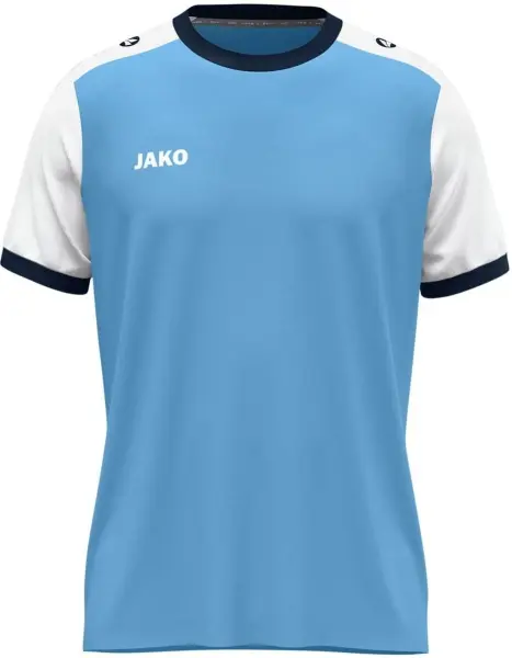 Футболка джерсі Jako DYNAMIC S/S блакитно-біло-темно-синя 4270-431