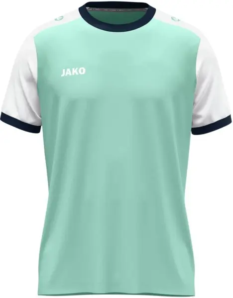 Футболка джерси Jako DYNAMIC S/S мятно-бело-темно-синяя 4270-250