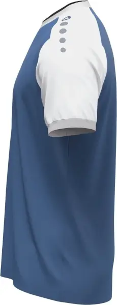 Футболка джерсі Jako DYNAMIC S/S синьо-біло-сіра 4270-921