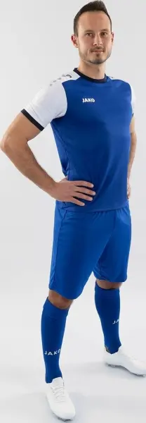 Футболка джерси Jako DYNAMIC S/S сине-бело-темно-синяя 4270-405