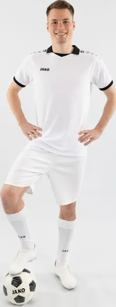 Футболка джерсі Jako GLORY S/S біло-чорна 4251-001