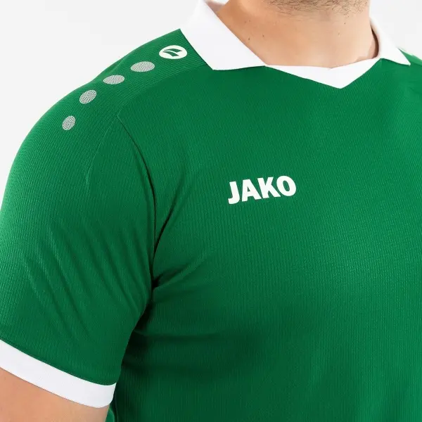 Футболка джерсі Jako GLORY S/S зелено-біла 4251-206