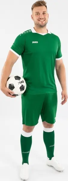 Футболка джерсі Jako GLORY S/S зелено-біла 4251-206