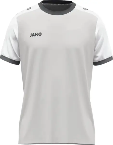 Футболка джерсі дитяча Jako DYNAMIC S/S сіро-біла 4270-837