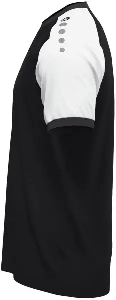 Футболка джерси детская Jako DYNAMIC S/S черно-белая 4270-826