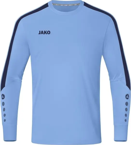 Воротарська кофта джерсі дитяча Jako POWER блакитно-темно-синя 8923-433