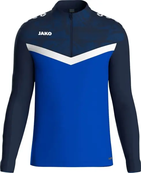 Реглан Jako ZIP TOP ICONIC синьо-біло-темно-синій 8624-403
