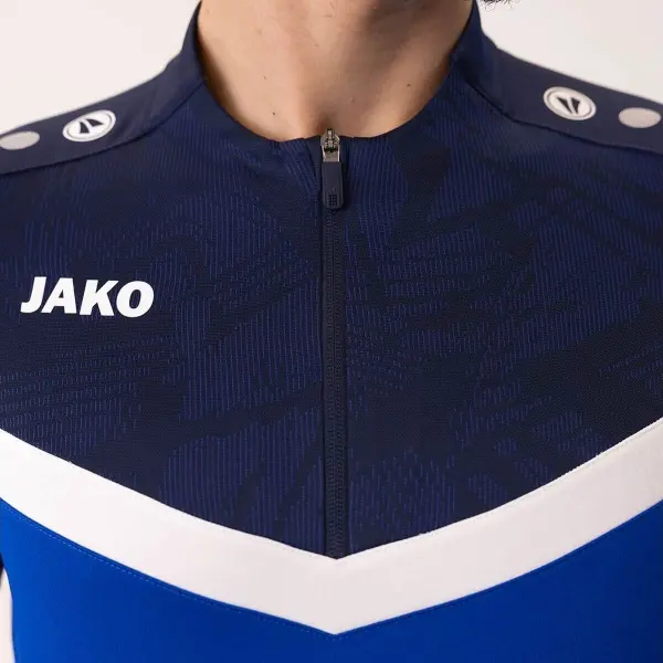 Реглан Jako ZIP TOP ICONIC синьо-біло-темно-синій 8624-403