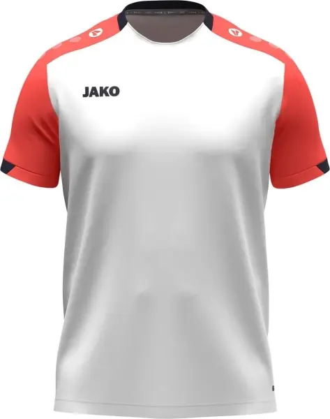 Футболка Jako DYNAMIC біло-коралово-темно-синя 6170-026