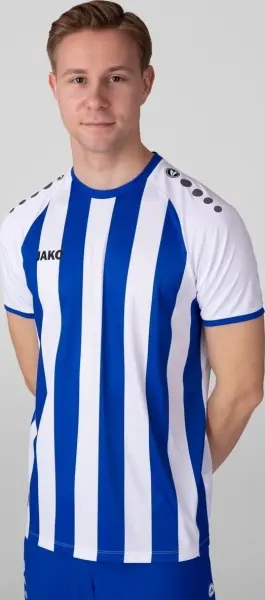 Футболка джерсі Jako INTER S/S біло-синя 4215-012