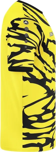 Футболка джерси детская Jako ANIMAL S/S желто-черная 4242-301