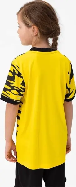 Футболка джерси детская Jako ANIMAL S/S желто-черная 4242-301
