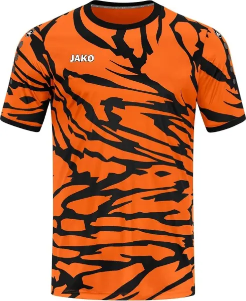 Футболка джерсі дитяча Jako ANIMAL S/S оранжево-чорна 4242-351