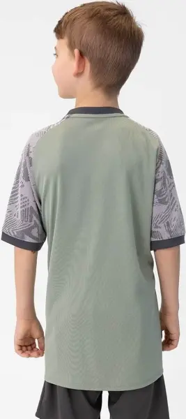 Футболка джерсі дитяча Jako ICONIC S/S м'ятно-сіра 4224-238