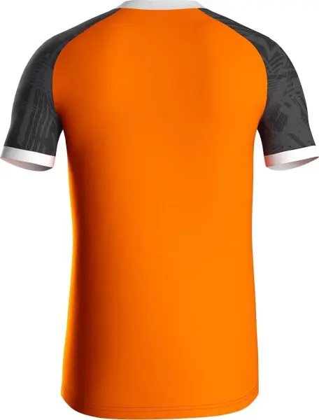 Футболка джерси детская Jako ICONIC S/S оранжево-серо-белая 4224-351