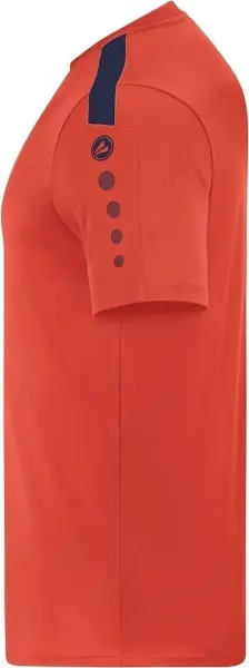 Футболка джерсі дитяча Jako POWER S/S оранжево-темно-синя 4223-375