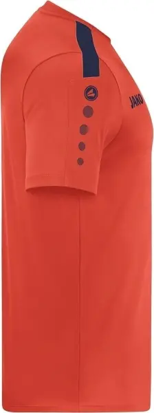 Футболка джерсі дитяча Jako POWER S/S оранжево-темно-синя 4223-375