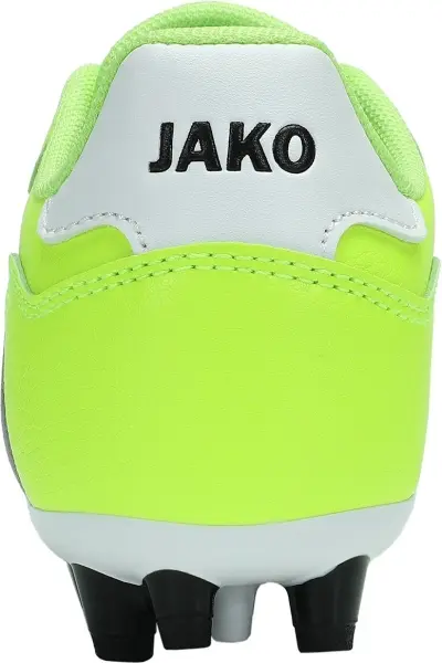 Бутсы детские Jako CLASSICO II AG лаймово-черно-белые 5510-321
