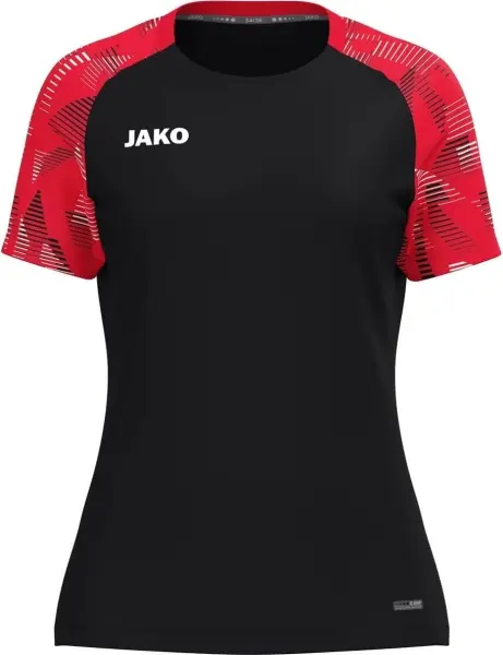 Футболка жіноча Jako SONIC чорно-червона 6126D-812