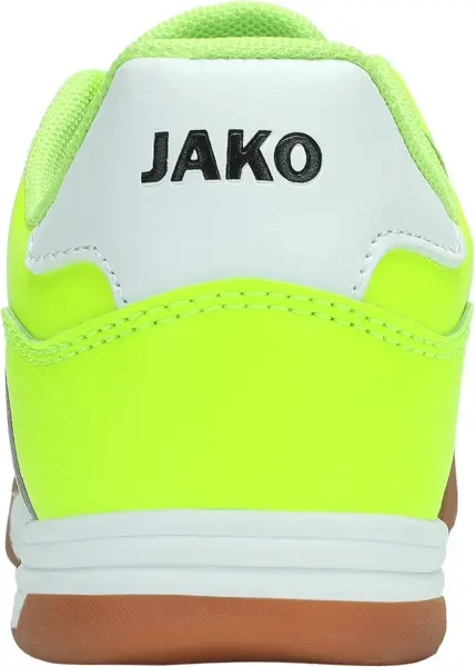 Футзалки (бампи) дитячі Jako CLASSICO II ID лаймово-чорно-білі 5512-321