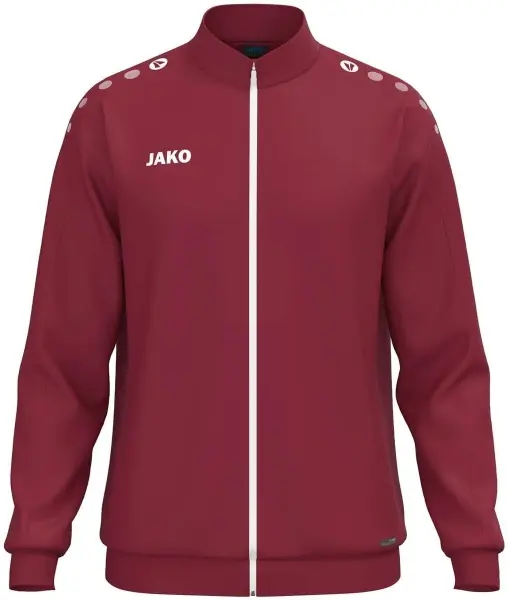 Олимпийка (мастерка) Jako ONE бордово-белая 9300-155