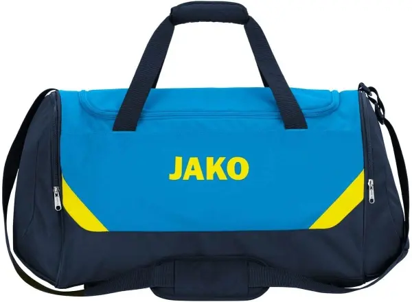 Сумка спортивна Jako ICONIC S блакитно-темно-синьо-жовта 1924-444