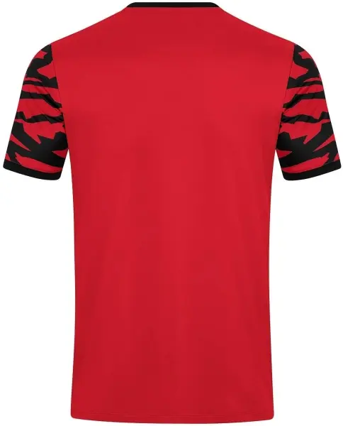 Футболка джерси детская Jako ANIMAL S/S красно-черная 4242-111