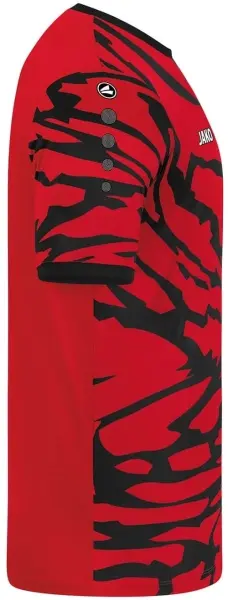 Футболка джерси детская Jako ANIMAL S/S красно-черная 4242-111