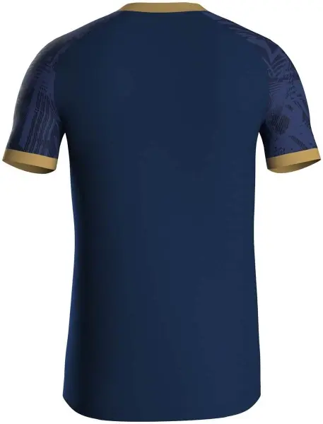 Футболка джерси детская Jako ICONIC S/S темно-сине-золотая 4224-939