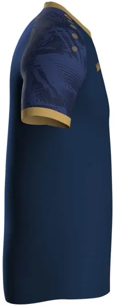Футболка джерси детская Jako ICONIC S/S темно-сине-золотая 4224-939
