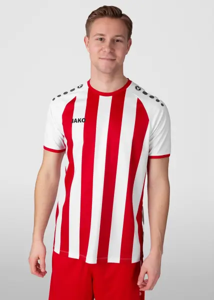 Футболка джерсі Jako INTER S/S біло-червона 4215-011