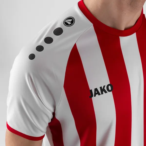 Футболка джерсі Jako INTER S/S біло-червона 4215-011
