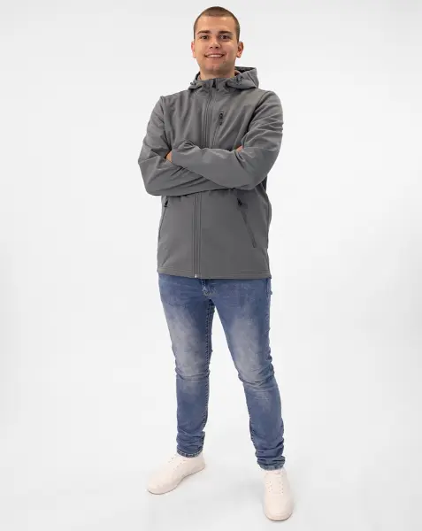 Куртка Jako SOFTSHELL PREMIUM сіра 7607-840