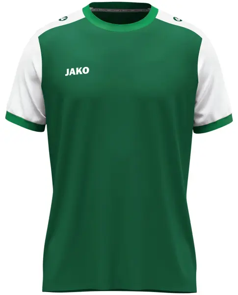 Футболка джерси детская Jako DYNAMIC S/S зелено-белая 4270-205