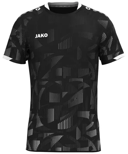 Футболка джерсі Jako SONIC S/S чорно-сіро-біла 4226-801