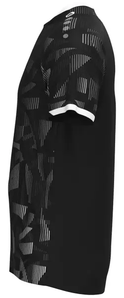 Футболка джерсі Jako SONIC S/S чорно-сіро-біла 4226-801